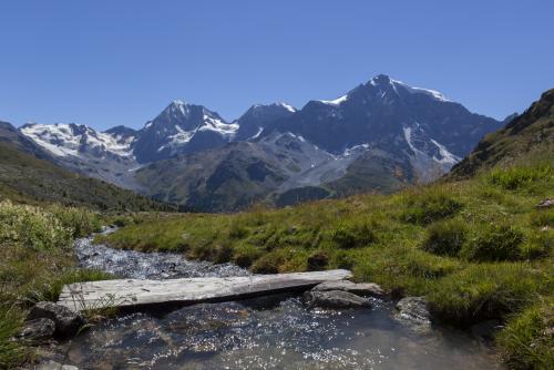 Wandern im Ortlergebiet − Weg zur Düsseldorfer Hütte