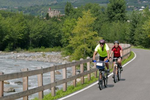 Etschradweg Richtung Bozen