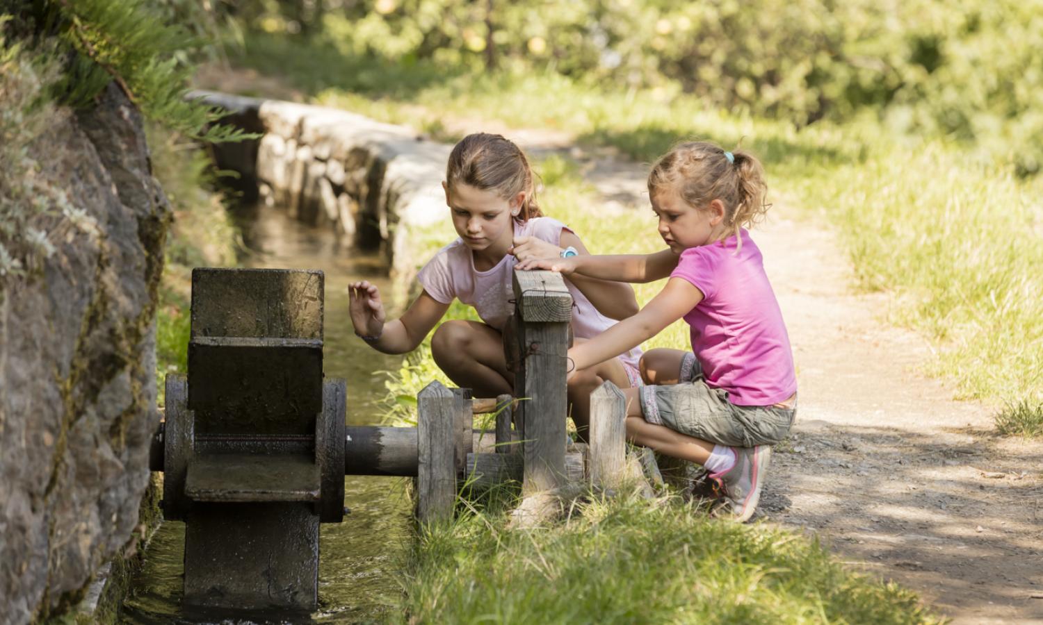 Waalwege um Schlanders und Laas